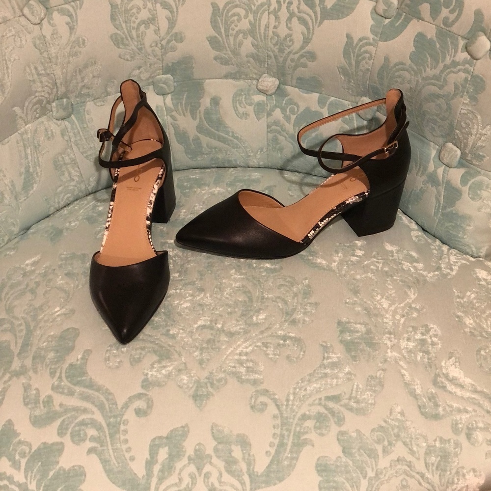 Aldo block heel pump